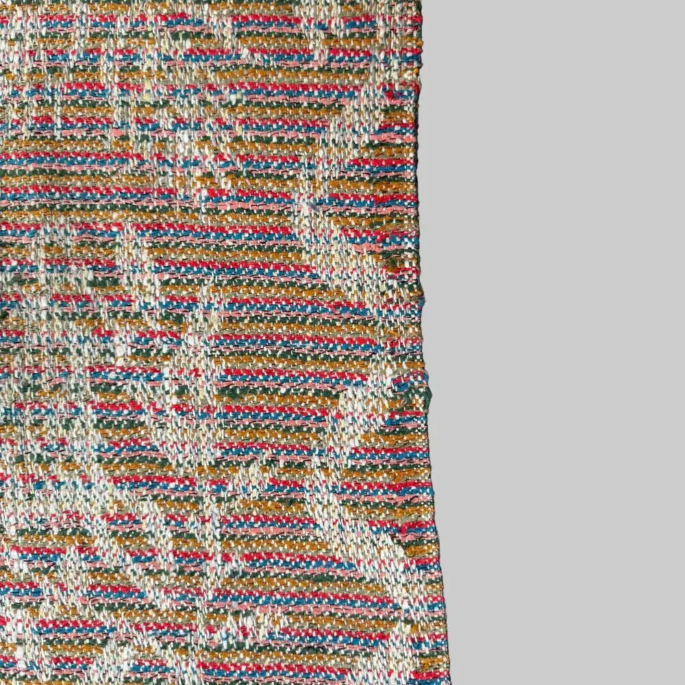 HERMES Multi-Color Tweed Silk Wool Scarves